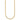 14k Gold Paper Clip Link Necklace - 18 Inch Modern Chain - Image 2