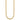 14k Yellow Gold 5.5mm Flattened Oval Cable Link Necklace - Image 2