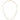 14k Two-Tone Oval Link Necklace with Faceted Beads, 18 inches - Image 4