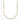 14k Two-Tone Oval Link Necklace with Faceted Beads, 18 inches - Image 5