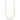 14k Two-Tone Paperclip Link Necklace with Faceted Beads, 18 - Image 2