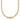 14K Gold Graduated Bead Paperclip Link Necklace - 18 Inch - Image 1