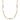 14k Two-Tone Woven Bar Necklace with Diamond-Cut Beads, 16.75 - Image 1