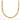 14K Yellow Gold Beaded Cable Link Necklace - 18 inch - Image 5