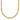 14K Yellow Gold Beaded Cable Link Necklace - 18 inch - Image 1