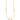 14K Gold Beaded Oval 5-Station Necklace, 24 Inches - Image 2
