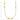 14K Gold Beaded Oval 5-Station Necklace, 24 Inches - Image 5