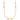 14K Gold Beaded Oval 5-Station Necklace, 24 Inches - Image 1