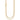 14k Yellow Gold Polished Double Strand Cable Chain Necklace - 18 - Image 2