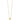 14k Gold Polished Heart Necklace - 18 Inch Modern Elegance - Image 2
