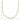 14k Two-Tone Twisted Oval Link Necklace with Faceted Beads - 18 - Image 5