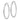 14k White Gold 2x40mm Square Tube Hoop Earrings - Image 1