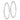 14k White Gold 2x55mm Square Tube Hoop Earrings - Image 1