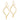 14k Gold Twisted Drop Earrings with French Hooks - Image 1