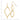 14k Gold Twisted Drop Earrings with French Hooks - Image 3