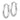 14k White Gold Polished Tube Hoop Earrings - Chic Everyday Style - Image 1