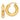 14k Gold Polished Round Tube Hoop Earrings - Chic Everyday Style - Image 1
