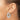 14k White Gold Polished Round Tube Hoop Earrings - Image 3