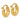 10k Gold Polished Tube Hoop Earrings - Lightweight and Chic - Image 4