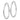14k White Gold Polished Tube Hoop Earrings - 30mm Statement Style - Image 1