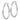 14k White Gold Polished Tube Hoop Earrings - Lightweight & Chic - Image 1