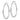 14K White Gold Polished Round Tube Hoop Earrings - Image 1