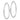 14K White Gold Polished Round Tube Hoop Earrings - Image 1