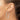14K White Gold Polished Round Tube Hoop Earrings for Everyday Style - Image 2