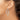 14K White Gold Polished Tube Hoop Earrings - Chic Everyday Style - Image 2