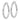 14K White Gold Polished Tube Hoop Earrings - Modern Chic Style - Image 1