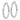 14K White Gold Polished Tube Hoop Earrings - Modern Statement Style - Image 1