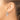 14K White Gold Polished Tube Hoop Earrings - Lightweight & Chic - Image 2