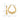 14k Gold Polished Ram Hoop Earrings for Bold Style - Image 3