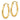 14k Gold Polished Tube Hoop Earrings - Trendy Statement Accessory - Image 1