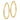 14k Gold Polished Lightweight Tube Hoop Earrings - Image 1