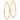 14k Gold Polished Tube Hoop Earrings - Sleek Statement Style - Image 1