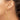 14k Gold Polished Tube Hoop Earrings - Lightweight, Chic Style - Image 2