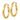 14K Gold Polished Round Tube Hoop Earrings – Modern Everyday Style - Image 1
