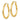 14K Gold Polished Round Tube Hoop Earrings - Trendy Everyday Style - Image 1