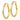 14k Gold Polished Tube Hoop Earrings - Lightweight & Chic - Image 1