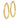 14K 3x40mm Polished Lightweight Tube Hoop Earrings - Image 1