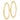 14K Gold Polished Tube Hoop Earrings - Chic Statement Style - Image 1