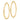 14K Gold Polished Tube Hoop Earrings - Lightweight & Chic - Image 1