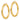 14k Polished Gold Tube Hoop Earrings - Statement Lightweight Style - Image 1