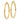 14k Gold Polished Tube Hoop Earrings - Chic and Timeless Style - Image 1
