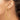 14k 2.75x65mm Polished Tube Hoop Earrings - Image 2