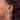 14K White Gold Polished Tube Hoop Earrings - Sleek Modern Style - Image 4
