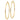 14k Gold Diamond-Cut Round Tube Hoop Earrings - Effortless Glam - Image 1
