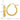14K Gold Textured Hoop Earrings with Modern Design - Image 4
