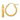 14K Gold Textured Hoop Earrings with Modern Design - Image 1